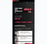 Kleine Seitenvorschau von autoservice-keck.de