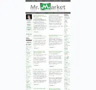 Kleine Seitenvorschau von mr-market.de