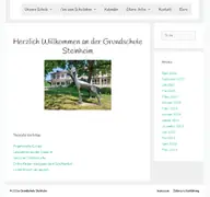 Kleine Seitenvorschau von grundschule-steinheim.de