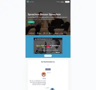 Kleine Seitenvorschau von speechling.com
