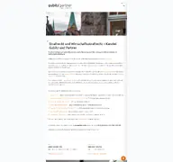 Kleine Seitenvorschau von gubitz-partner.de