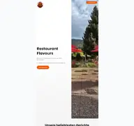 Kleine Seitenvorschau von restaurant-flavours.de