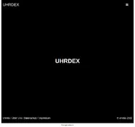 Kleine Seitenvorschau von uhrdex.de