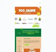 Kleine Seitenvorschau von gruen-weiss-fulda.de