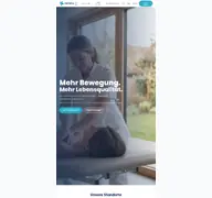 Kleine Seitenvorschau von physita.de
