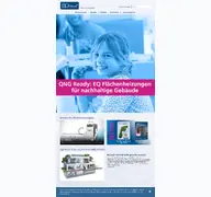 Kleine Seitenvorschau von eqtherm.de