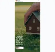 Kleine Seitenvorschau von erbbaurechtsverband.de