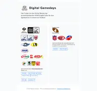 Kleine Seitenvorschau von digital-gamedays.de