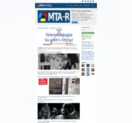Kleine Seitenvorschau von mta-r.de