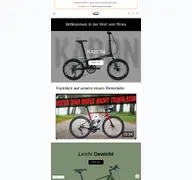 Kleine Seitenvorschau von futurebikeshop.de
