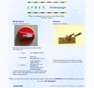 Kleine Seitenvorschau von zabex.de