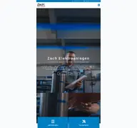 Kleine Seitenvorschau von zach-elektroanlagen.de
