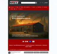 Kleine Seitenvorschau von mtec.de