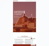 Kleine Seitenvorschau von lungenfacharzt-regensburg.de