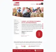 Kleine Seitenvorschau von demenz-brandenburg.de