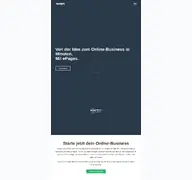 Kleine Seitenvorschau von epages.de