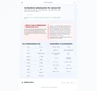 Kleine Seitenvorschau von gebetszeiten.de