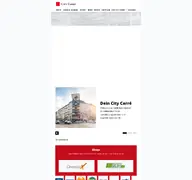 Kleine Seitenvorschau von city-carre-magdeburg.de