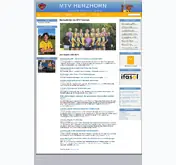 Kleine Seitenvorschau von mtv-herzhorn.de