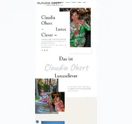 Kleine Seitenvorschau von claudiaobert.de