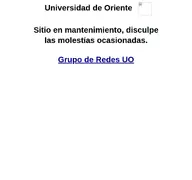 Kleine Seitenvorschau von uo.edu.cu
