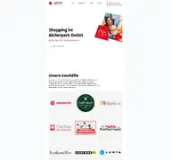 Kleine Seitenvorschau von aicherpark-outlet.de