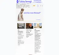 Kleine Seitenvorschau von fatima-bewegt.de