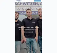 Kleine Seitenvorschau von airconic.de