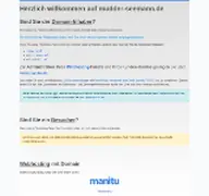 Kleine Seitenvorschau von mudder-seemann.de