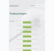Kleine Seitenvorschau von kondolieren.ch