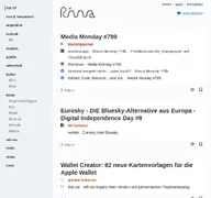 Kleine Seitenvorschau von rivva.de