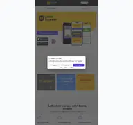 Kleine Seitenvorschau von lottoscanner.de