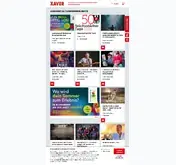 Kleine Seitenvorschau von xaver.de