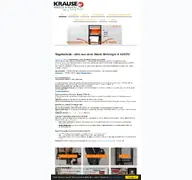 Kleine Seitenvorschau von machine-trade.de