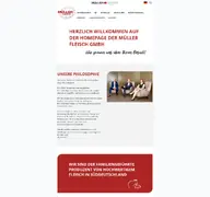 Kleine Seitenvorschau von mueller-fleisch.de