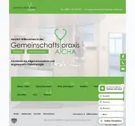 Kleine Seitenvorschau von gemeinschaftspraxis-aicha.de