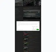 Kleine Seitenvorschau von derautojaeger.de