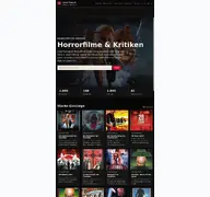 Kleine Seitenvorschau von horror-page.de