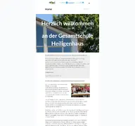 Kleine Seitenvorschau von gesamtschule-heiligenhaus.de
