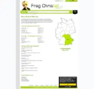 Kleine Seitenvorschau von muenchen.frag-christel.de