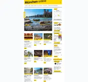 Kleine Seitenvorschau von muenchen-online.de