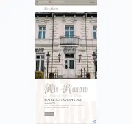 Kleine Seitenvorschau von hotel-alt-karow.de