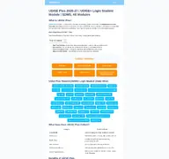 Kleine Seitenvorschau von udiseplus.co.in