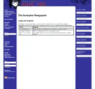 Kleine Seitenvorschau von mangaguide.de