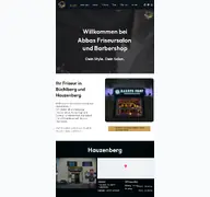 Kleine Seitenvorschau von abbas-friseur-barbershop.de