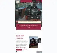 Kleine Seitenvorschau von molli-bahn.de