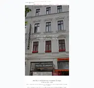Kleine Seitenvorschau von hotel-europa-goerlitz.de