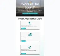 Kleine Seitenvorschau von mueritzsportclub.de