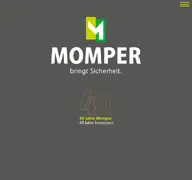 Kleine Seitenvorschau von momper-arbeitsschutz.de