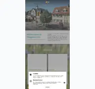 Kleine Seitenvorschau von muggensturm.de